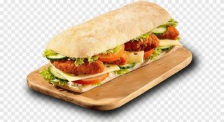 Baguete Frango Crocante