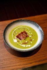 Supă piure de mazăre verde