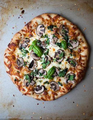 Pizza de Cogumelos