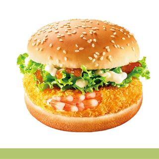 Burger aux crevettes 