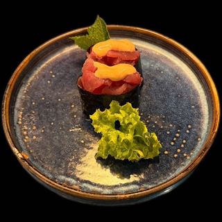 203. Gunkan maguro spicy 2 pezzi