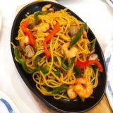 96. Fideos Chinos con Gambas