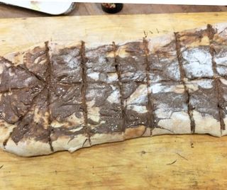 Panpizza alla Nutella