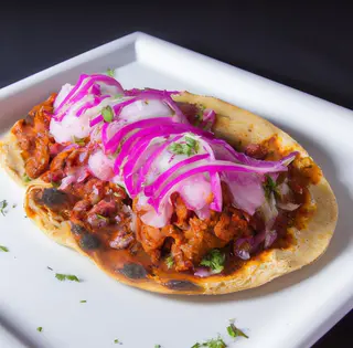 Huarache de Cochinita