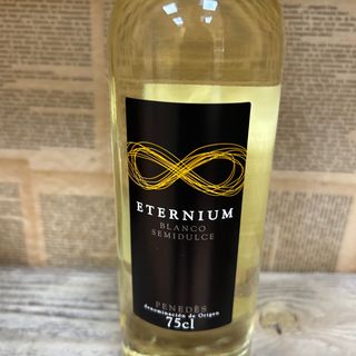 Vino blanco Eternium semi dulce Penedès 
