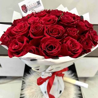Red Roses Bouquet-  Entry (5 roses)