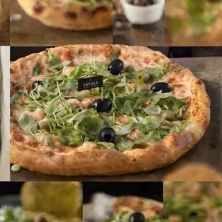 Gamberetti pizza