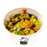 Салат із креветкою, персиком та сиром (250г)