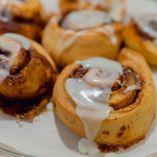 Roll de canela vegano