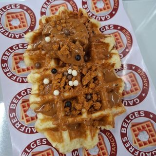 Gaufre Lotus Et Crème Lotus