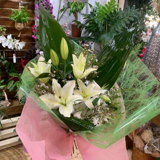 Ramillete Lilium "Blanca Paloma"