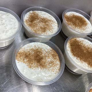Arroz con leche cremoso 