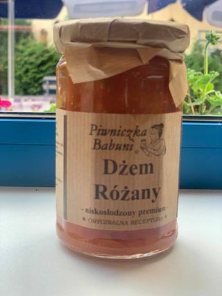 Piwniczka Babuni Dżem różany 290g