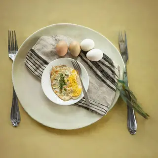 Fried Eggs Kienyeji