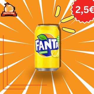 Fanta Limón lata 330ml.