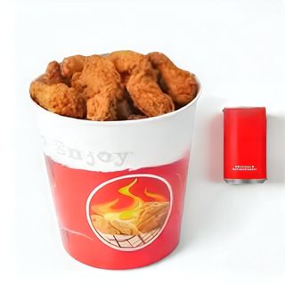 12 Wings + Frites + Drink