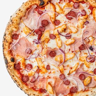 Піца чотири мяса