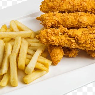 Crispy cu cartofi prajiti