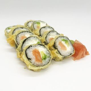 Futomaki Tempura Salmón (6 Pzs.)