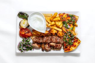 Печено месо микс