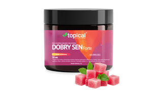 Topical Żelki Na Dobry Sen Forte BEZ CUKRU VEGAN