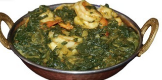 Plato De Chicken Saag