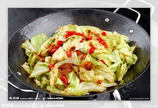 84. Scodella di fuoco con cavolo