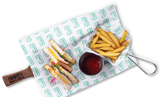 Сендвич с ветчиной 