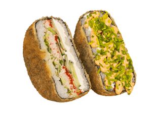 Sushi burger z krabem (380g)