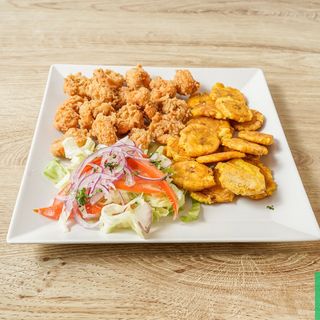 Langostinos reventados