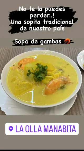 Sopa de gambas + porcion de arroz