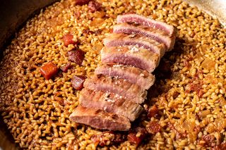 Arroz De Secreto Ibérico