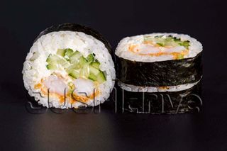 Futomaki  z krewetką i serem 6szt