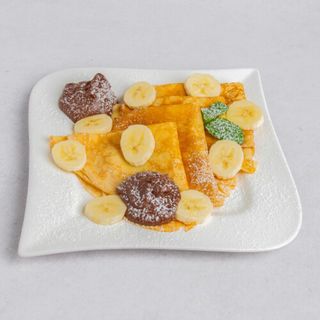 Naleśniki z nutellą i bananem