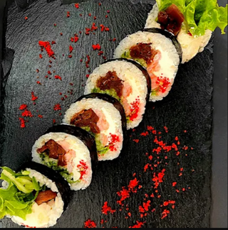 Futomaki krewetka gotowana