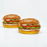 2 classic burgers + 2 drinks