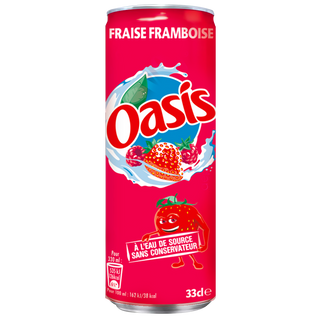Oasis fraise framboise
