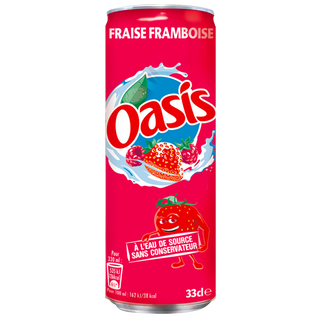 Oasis fraise framboise