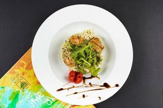 Pureći file s rižotom