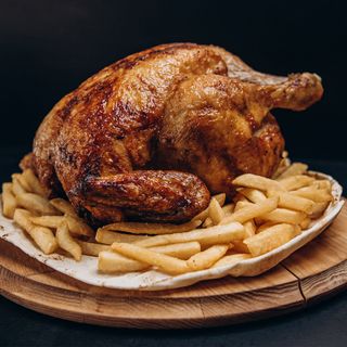 Combo Pollo Con Fritas