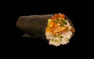 Temaki Aburi Salmón
