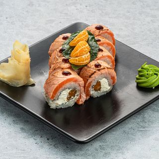 Филадельфия с мандарином гриль 8 шт.