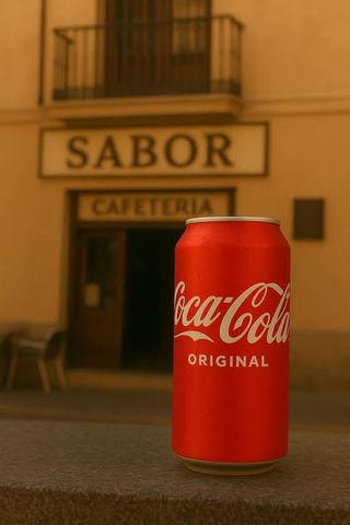 Coca-Cola Sabor Original lata 330ml.