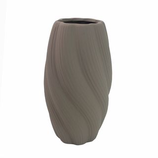 Sleek Dark Ceramic M Vase