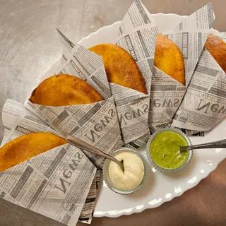 Empanada de queso blanco