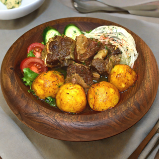 Узбекский казан-кебаб