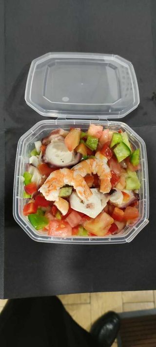 Salpicón De Pulpo Y Langostinos