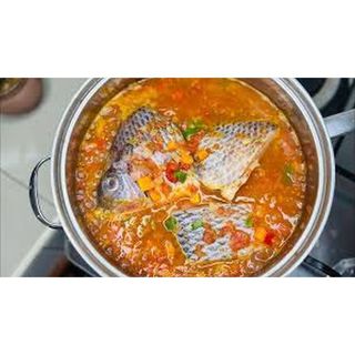 Boiled Fish + Ugali + Veggies