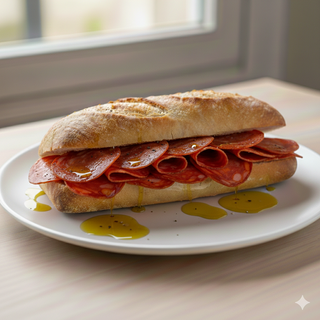 Bocadillo De Chorizo Oreado