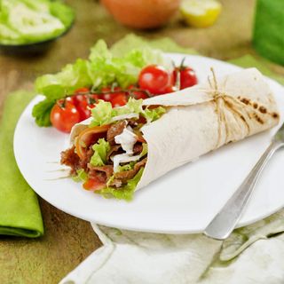 Piadina kebab tutto